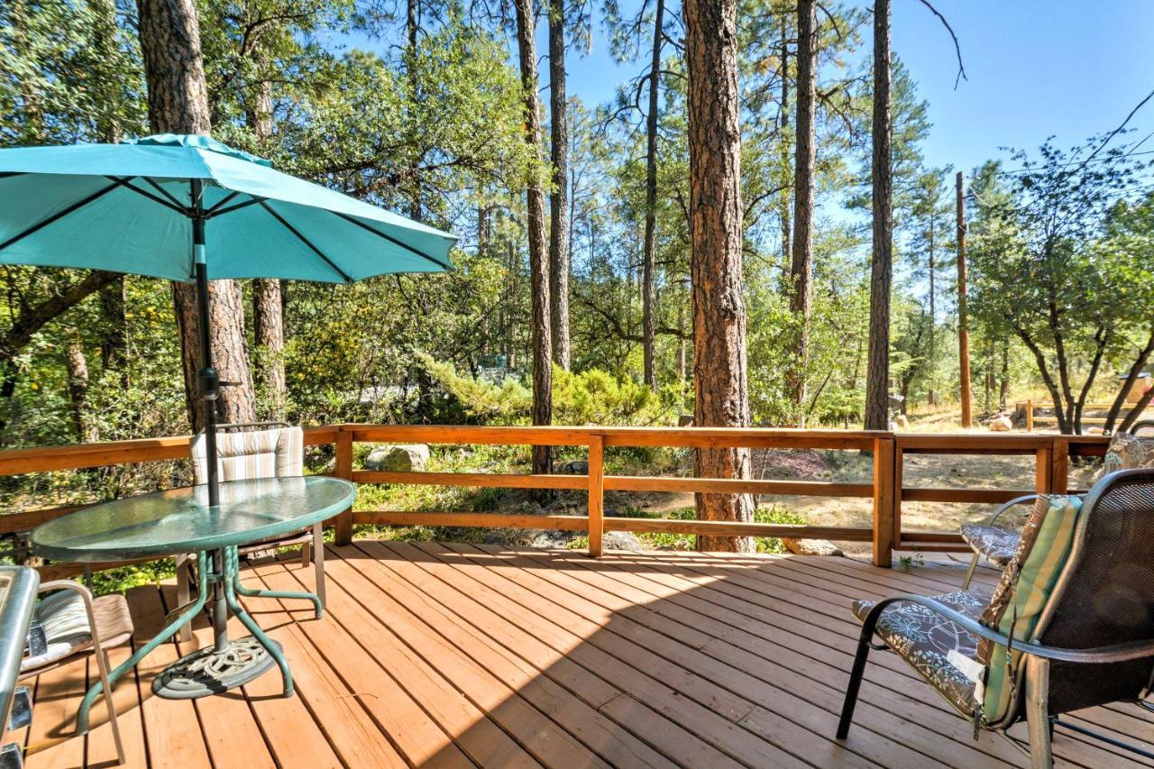 Cozy Cabin With Ac And Deck, 5 Mi To Downtown Prescott别墅 外观 照片
